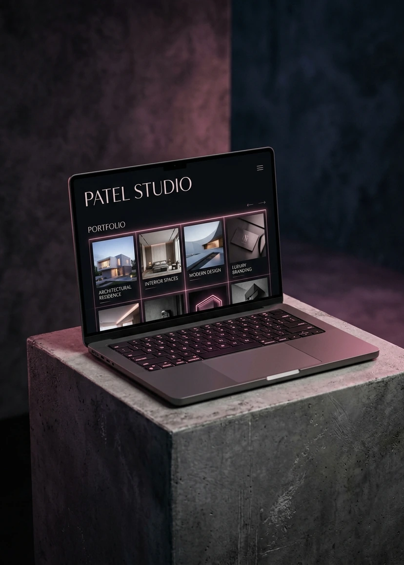 Website Design showcase preview — illustrative of Web Design service by Patel Web Studio